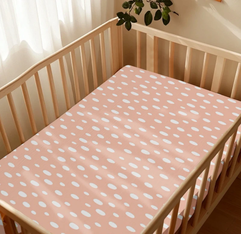 Toddler-Children-Baby-Crib-Sheets-100-Cotton-Fitted-Sheet-Eco-Friendly-Organic-All-Season-Customizable-Printed-Animal-Bed