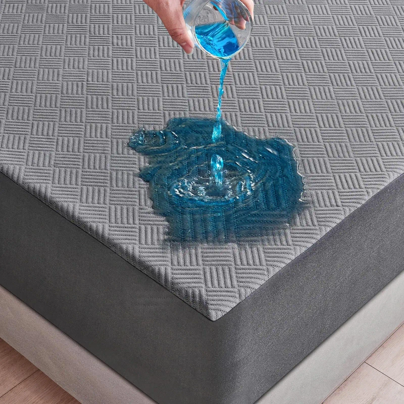 Top-Sale-100-Waterproof-Mattress-Protector-Breathable-Machine-Washable-Mattress-Cover-for-Bed