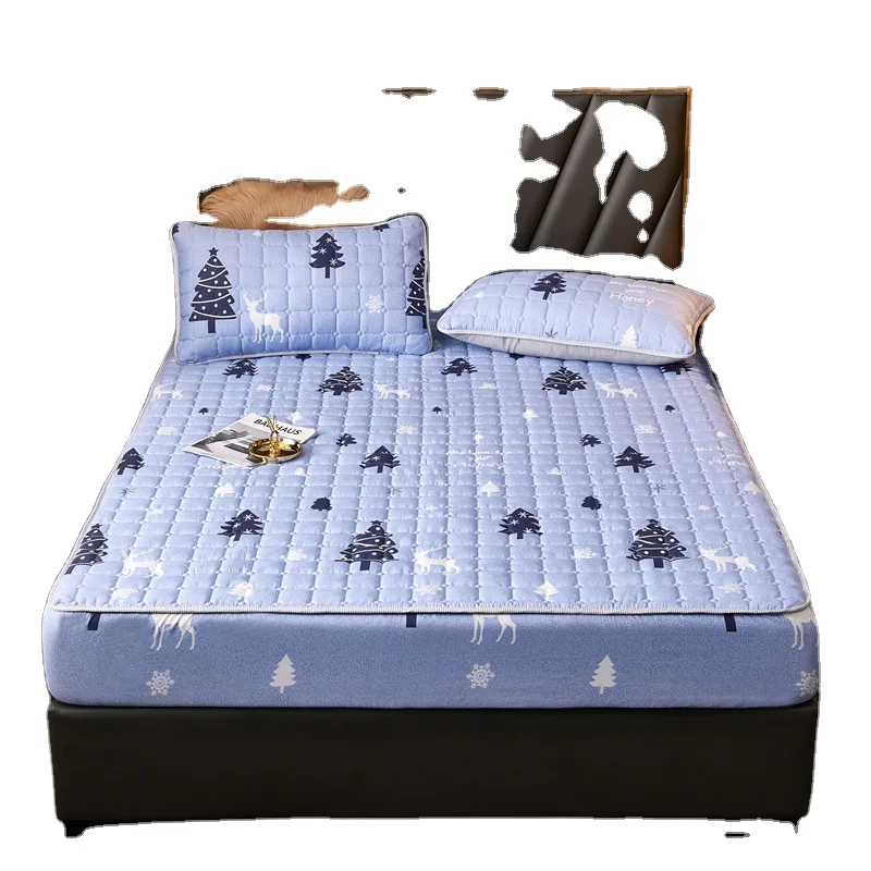 Tpe-King-Rv-Making-Honeycomb-Size-Grid-Bed-Purple-Polymer-Super-king-Mattress-Topper