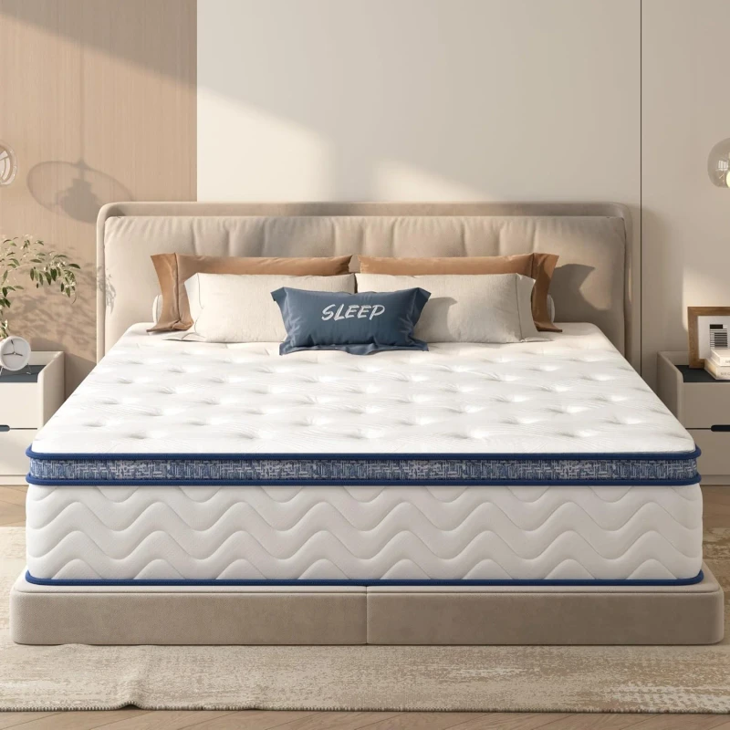 Traditional-Foldable-Cooling-Orthopedic-Hybrid-Mattress-for-Babies-Kids-Medium-Firmness-30cm-Thickness-Roll-Box-Foam-Topper-Home