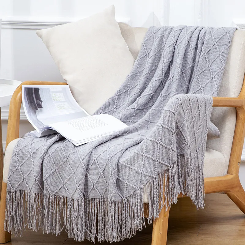 Travel-Boho-Throws-Decorative-Knitted-Throw-Blanket-with-Tassel-Sofa-Wool-Fleece-Woven-Blanket