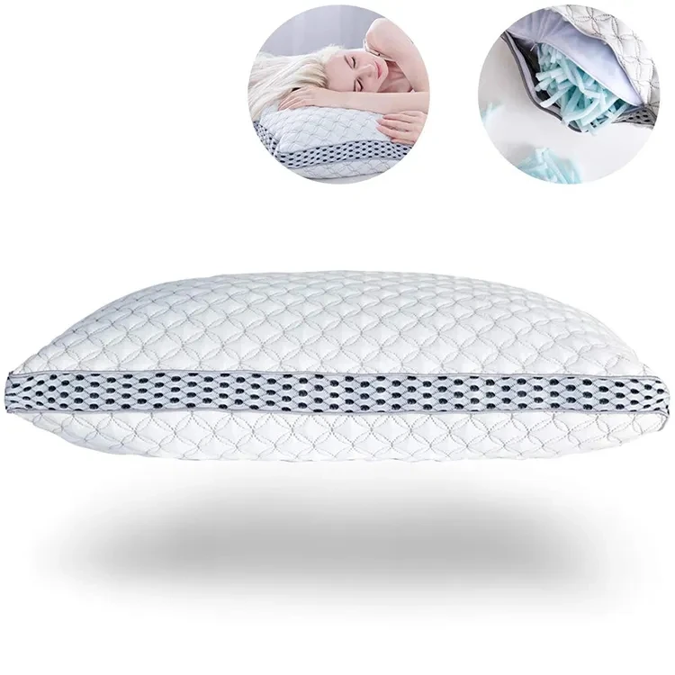 Travel-Neck-Sherddered-Orthopedic-Cooling-Gel-Memory-Foam-Sleeping-Pillow