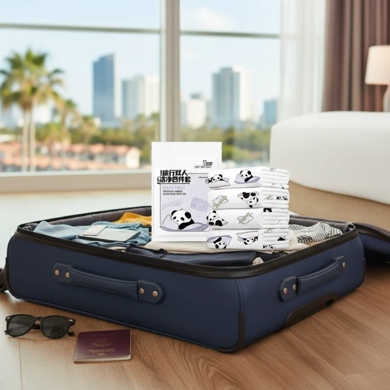 Travel-Portable-Disposable-4-Piece-Bedding-Set-Outdoor-Disposable-Bed-Sheet-Set