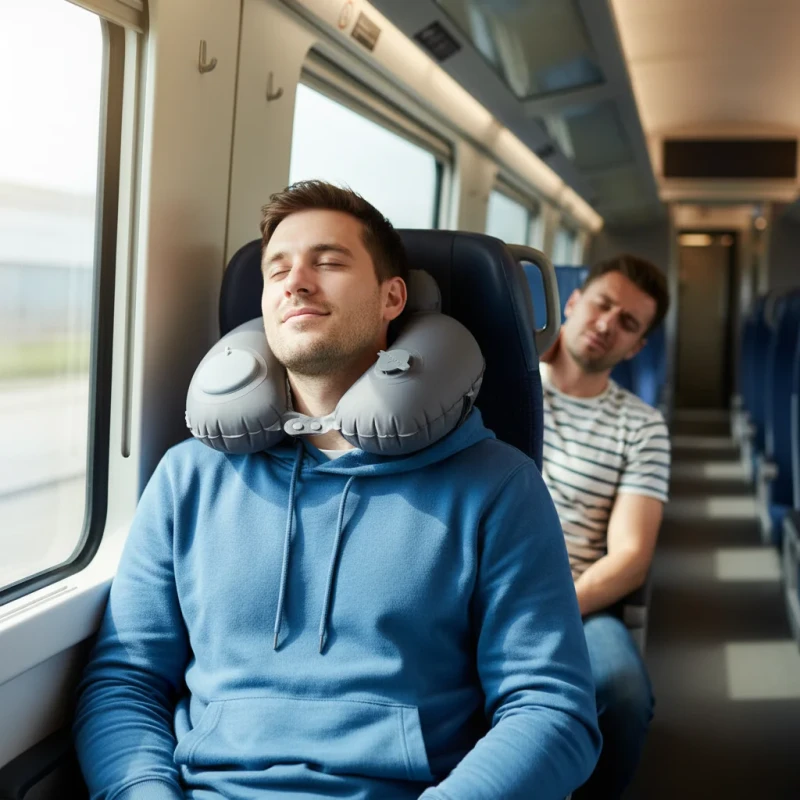 Travel-TPU-U-Shaped-Inflatable-Neck-Pillow-EZ-Valve-Adjustable-Double-Inflatable-Neck-Pillow