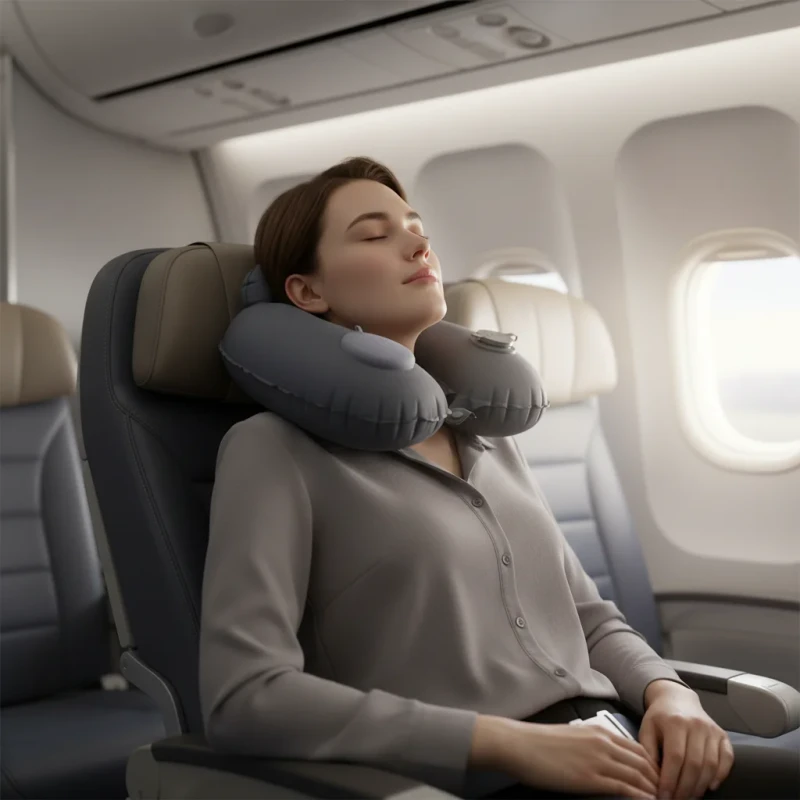 Travelsky-Newest-Travel-Lightweight-TPU-U-Shape-Double-Inflatable-Neck-Pillow-For-Sleeping