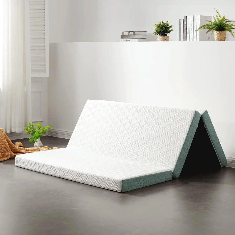 Tri-Folding-Mattress-Multifunctional-Memory-Foam-Foldable-Mattress-with-Washable-Cover-Portable-for-Guest-Bed-Floor-Play-Mat