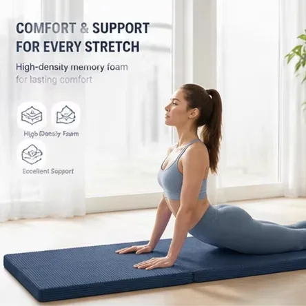 Tri-fold-Memory-Foam-Mattress-Portable-Guest-Bed-Folding-Floor-Mat-for-Home-Travel