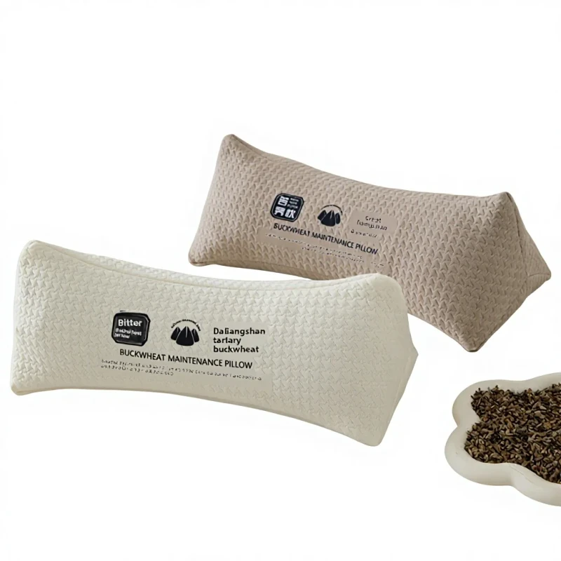 Triangular-Cervical-Pillow-for-Adults-Neck-Support-Sleep-Aid-Posture-Correction-Reversing-Cervical-Kyphosis-Polyester-Filling