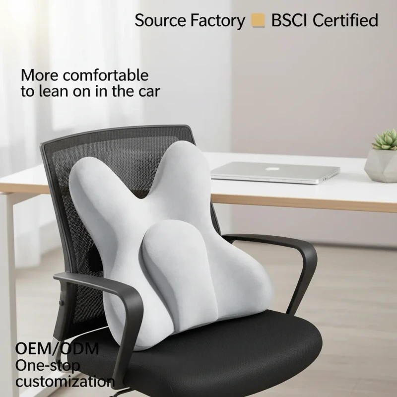 Triangular-Memory-Foam-Reading-Pillow-Lumbar-Back-Support-for-Bed-Sofa-Office-Backrest