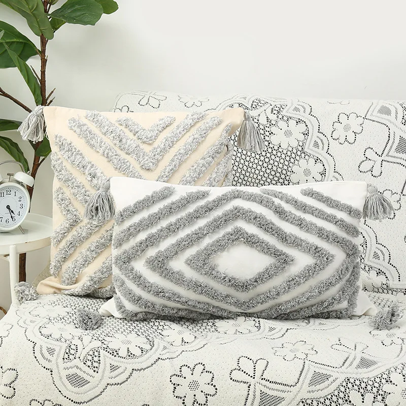 Tufted-Floral-Embroidery-Throw-Pillow-Nordic-Minimalist-Plush-Sofa-Cushion-Covers-Living-Room-Bedroom-Pillowcase