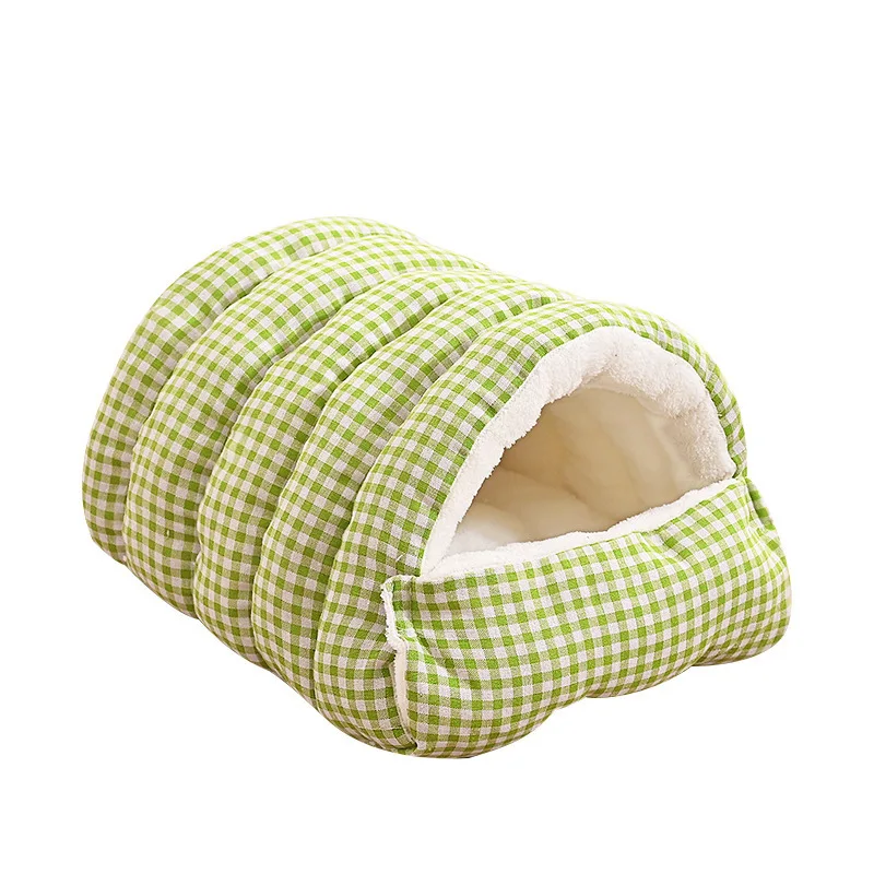 Tunnel-Style-Eco-friendly-Cotton-Fill-Cat-Dog-Bed-Winter-Warm-Closed-Cave-Pet-Nest-Removable-Washable-Pet-Bed