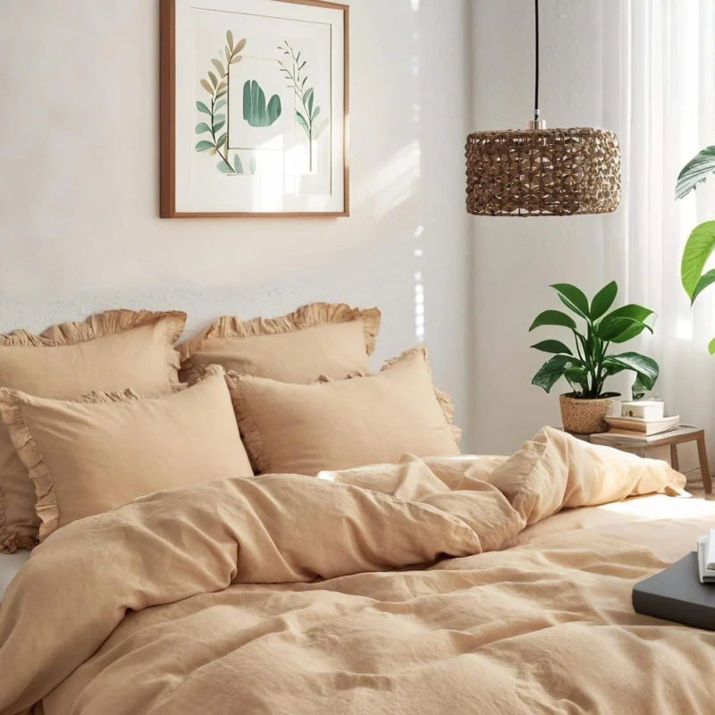 Twin-Full-Queen-King-Cal-King-Oversized-XL-3-4-5-6-Pcs-Set-Dorm-Apartment-Simple-Cotton-Bedding