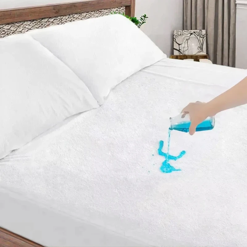 Twin-Mattress-Protector-Fitted-with-Stretchable-Pockets-Machine-Washable-Waterproof-Bed-Sheet-Terry-Fabric-40-Mattress-Cover