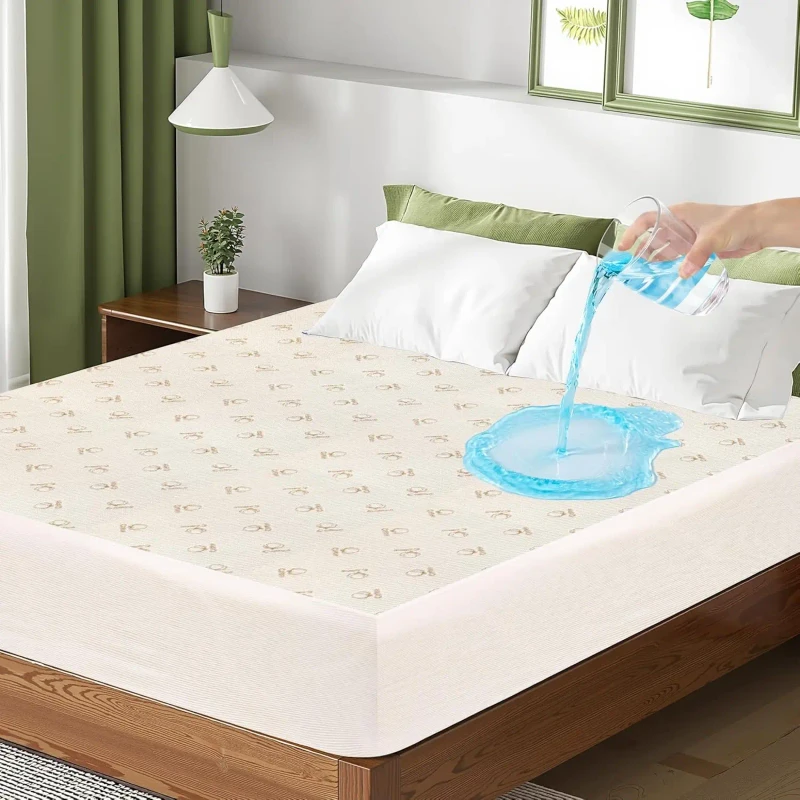 Twin-Size-Mattress-Protector-Waterproof-Breathable-Cotton-Terry-Bed-Pad-Cover-Deep-Pocket-Fitted-Sheet-for-8-24-Inch-Mattress