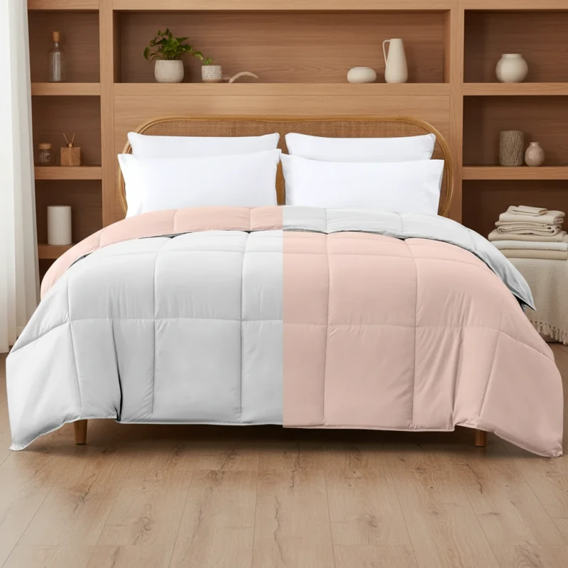 Two-Tone-Customized-Down-Alternative-Filling-Skin-friendly-Fabric-Duvet-Fully-Quality-All-Season-Comforter-for-Hotels