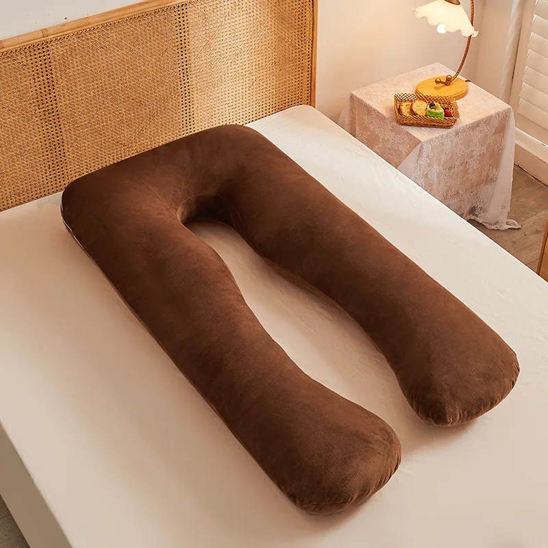 U-Shaped-Full-Body-Pregnancy-Pillow-for-Maternity-Support-Postpartum-Recovery-and-Nursing-Adjustable-Ergonomic