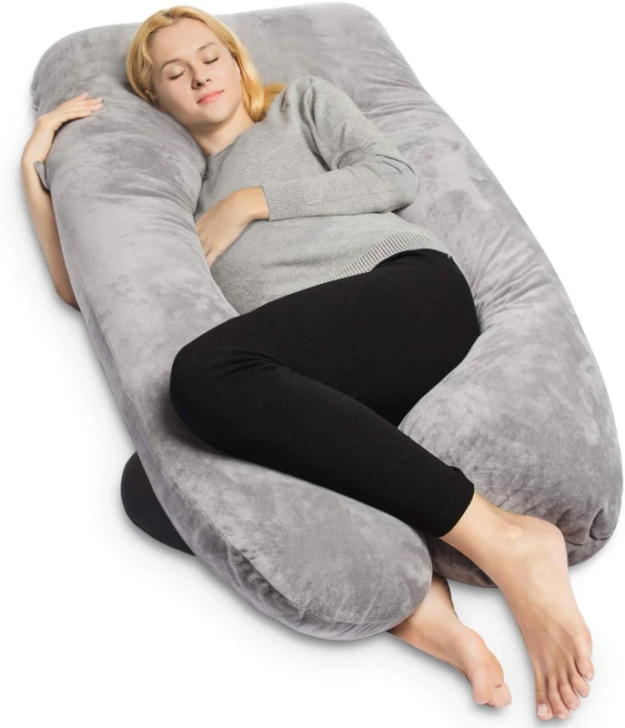U-Shaped-Top-Pregnancy-Sleeping-Back-Support-Pregnant-Maternity-Pillow