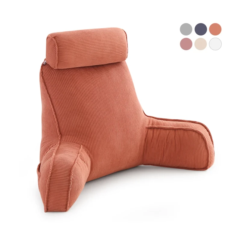 USB-5V-Graphene-Flame-Retardant-Electric-Heated-Ergonomic-Back-Pillow-Lumbar-Support-for-Bed-Rest-Reading-Relieves-Back-Pain