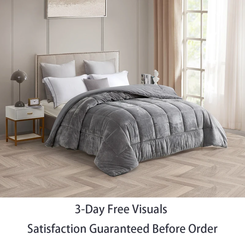 Ultra-Durable-Velvet-Comforter-Bedding-Set-Wrinkle-Free-Quick-Dry-King-Queen-Size-Marshmallow-Soft-Bohemian-Style