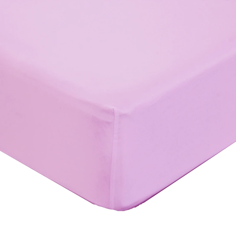 Ultra-Soft-Pink-100-Polyester-Microfiber-300tc-Thread-Count-Plain-Dyed-Eco-Friendly-Grade-All-Season-Hospital-Hotel-Easy-Fitted