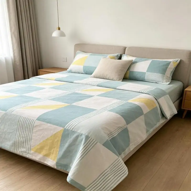 Ultrasonic-Luxury-Quilted-Bed-Cover-Sets-with-Plant-Pattern-PVC-Filled-Comforters-for-Home-Hospital-Use-Bedding