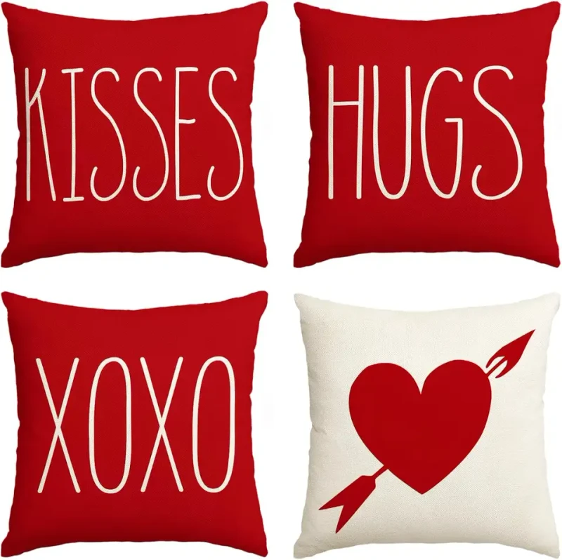 Valentines-Day-Atmosphere-Pillowcase-with-a-Red-Suitable-for-Cute-Decoration-of-the-Bedroom-Sofa