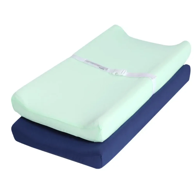 Various-Colors-2-PK-New-Design-Jersey-Polyester-Baby-Changing-Pad-Cover