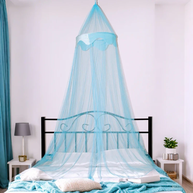 Velvet-Crown-Decorated-Kids-Mosquito-Net-Kids-Bedding-Product