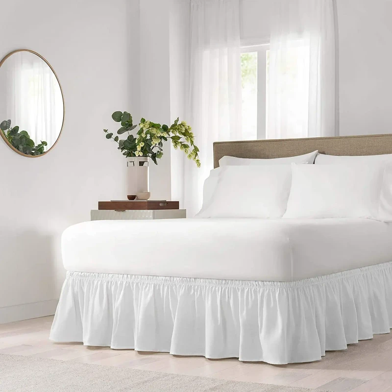 Versatile-100-Polyester-Custom-Bed-Skirt-3-Piece-Set-Anti-Wrinkle-Fade-Proof-Washable-for-Home-Hotel-6-Pcs-for-Bedroom
