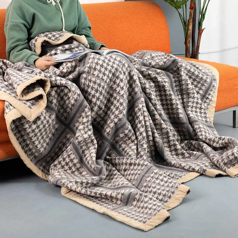 Warm-Soft-Merino-100-Lambs-Wool-Throws-Winter-Mink-Blanket-for-Sofa-Bed-or-Couch-Premium-Bed-Blankets