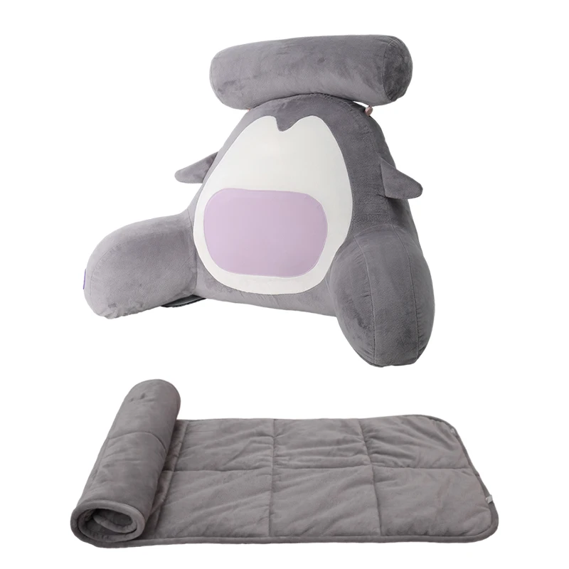 Washable-Detachable-Rolling-Mat-Neck-Support-Reading-Pillow-with-Arm-Rest