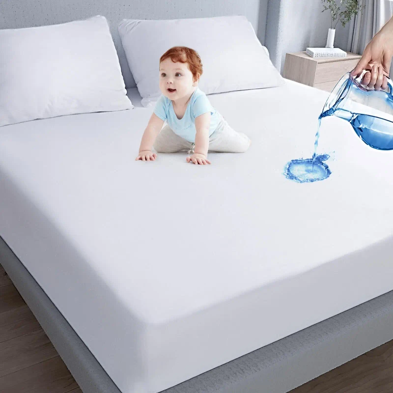 Washable-Full-Size-Mattress-Protector-Waterproof-Cover-Soft-Breathable-Noiseless-Bed-Cover-Deep-Pocket-Pad-for-Pets-Kid-Adult
