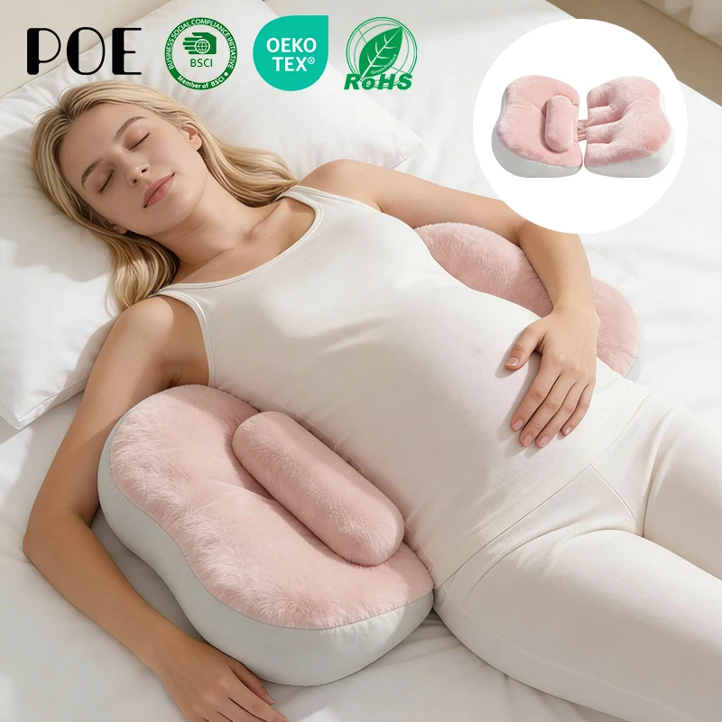 Washable-Pregnancy-Pillow-for-Maternity-Care-Sleeping-and-Comfort-Nursing-with-Body-Support-Modern-Style