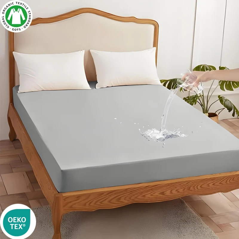 Washable-WaterProof-Bed-Protector-Mattress-Cover-Hypoallergenic-Microfiber-Waterproof-Mattress-Protector