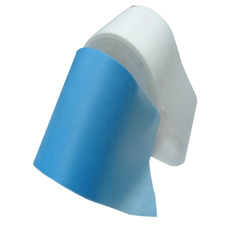 Water-Absorbing-Fabric-White-Blue-Green-Spunbond-PP-Nonwoven-Fabric