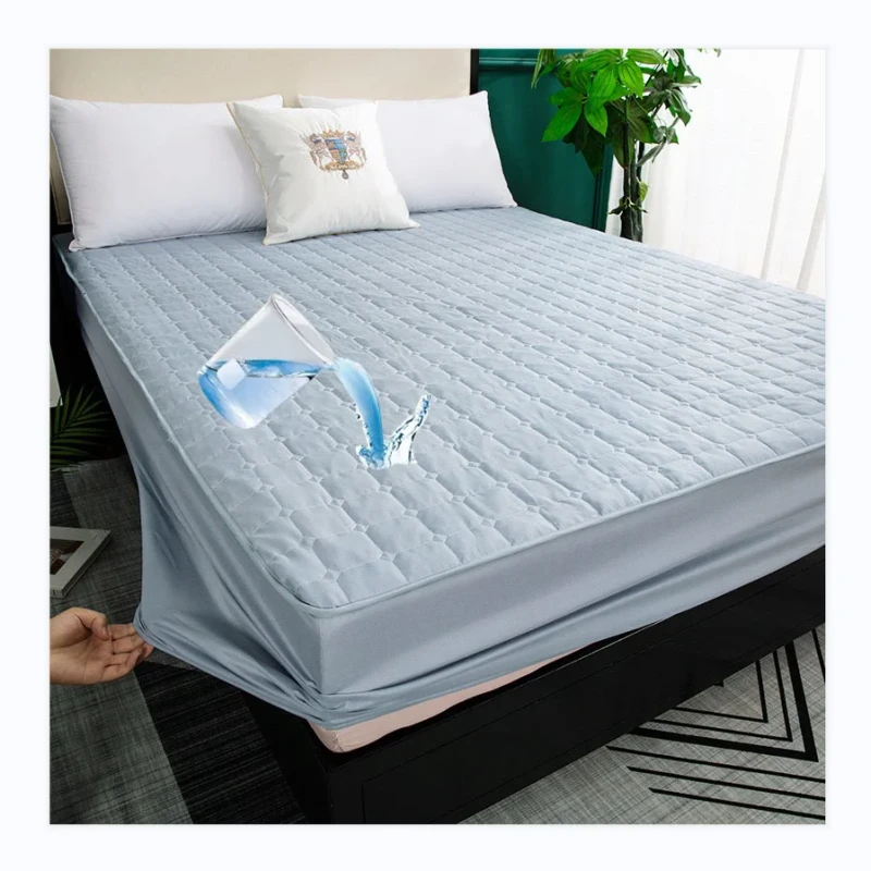 Water-Proof-Breathable-Soft-Bed-Fitted-Sheet-Protector-Waterproof-Quilted-Mattress-Pad-Cover-for-Babies