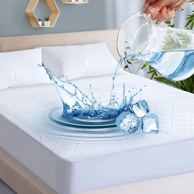 Waterproof-18-Inch-Deep-Fit-Top-Mattress-Protector-Fitted-Sheet-Style-with-Corner-Bands-Premium-Bed-Matt-Cover