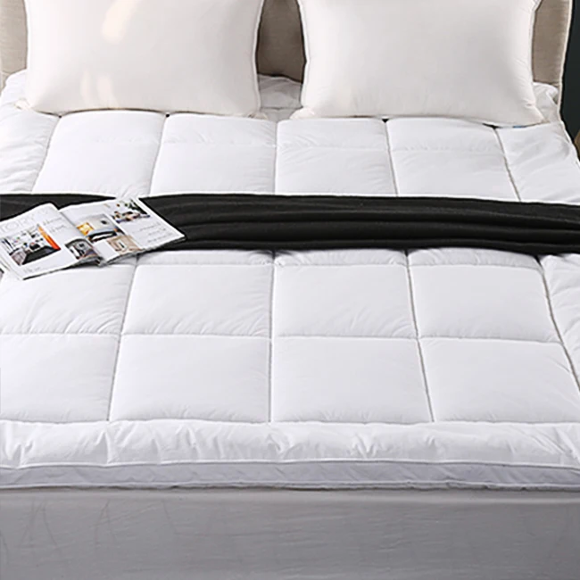 Waterproof-Anti-Slip-Mattress-Topper-Home-Use-Queen-King-Twin-Sizes-Hotel-Bed-Mattress-Protector-Pad-1