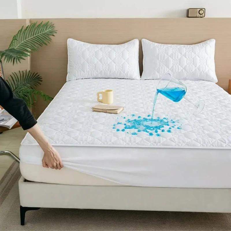 Waterproof-Bed-Sheets-Dust-Proof-Urine-Proof-Bed-Covers-Mattress-Protective-Covers-2