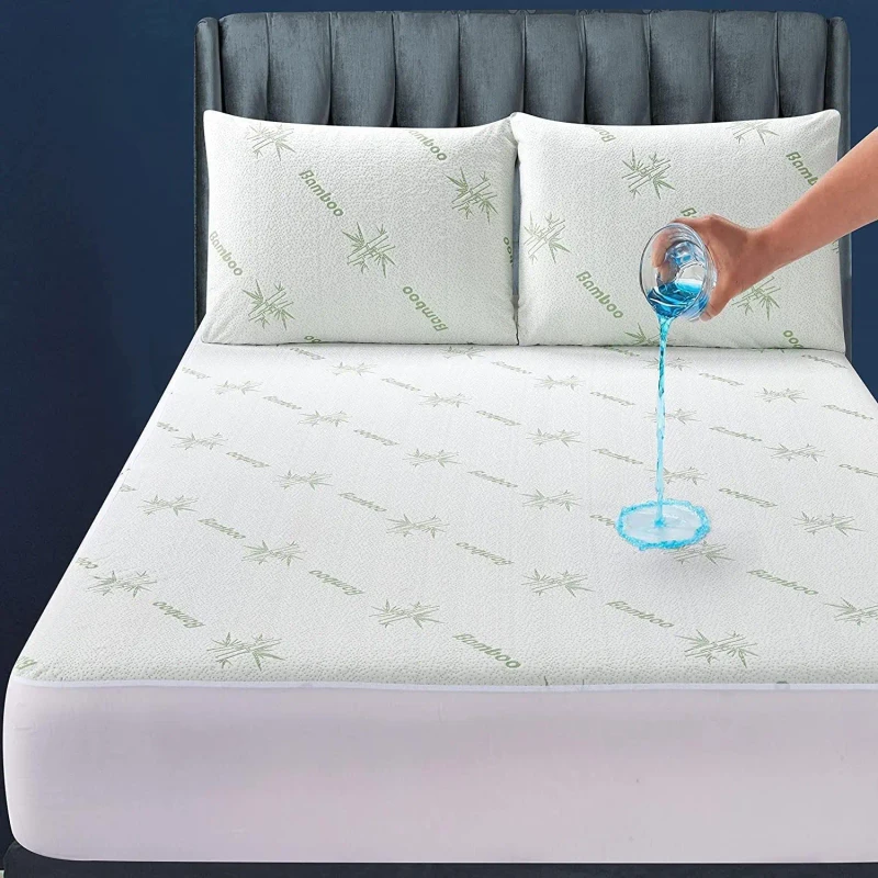 Waterproof-Cooling-Natural-Bamboo-Mattress-Protector-Cover-Cool-Breathable-Super-Absorbent-Deep-Pocket-Mattress