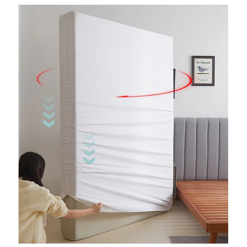 Waterproof-Disposable-Hospital-Grade-PP-Spunbond-Non-Woven-Hypoallergenic-Bedding-Mattress-Cover-Protector-With-Zipper