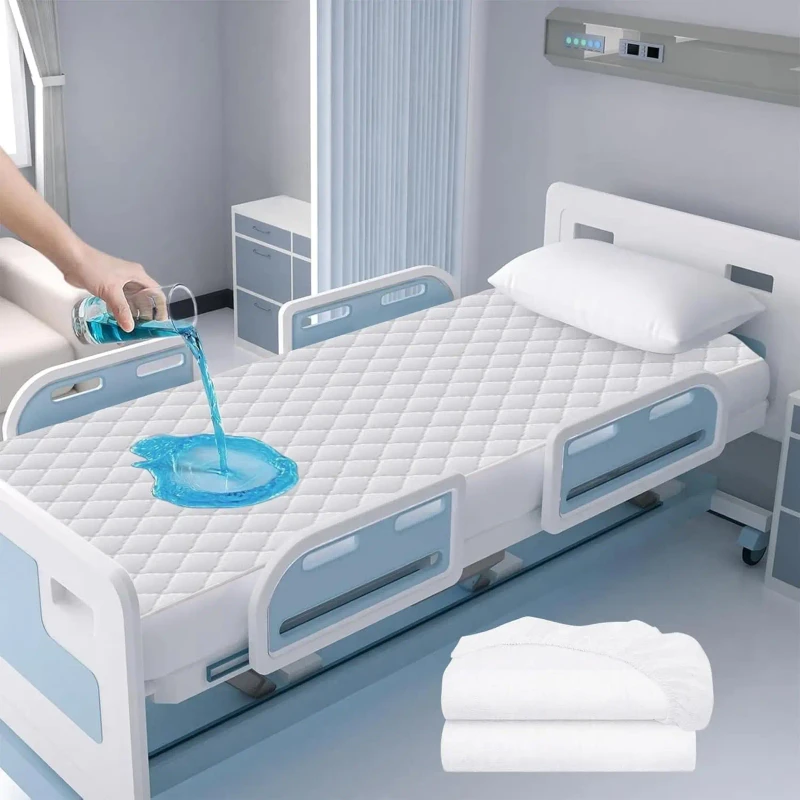 Waterproof-Hospital-Mattress-Cover-Protector-Bed-Sheet-Soft-Breathable-Hospital-Grade-Incontinence-Protection