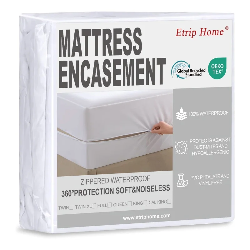 Waterproof-Mattress-Cover-Antibacterial-Zip-Queen-King-Size-Cotton-Cooling-Bamboo-Waterproof-Mattress-Protector-with-Zipper
