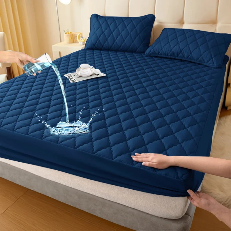 Waterproof-Mattress-Protector-Cover-Quilted-Padded-Anti-Mite-Fitted-Sheet