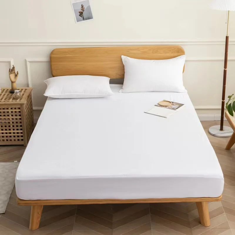 Waterproof-Mattress-Protector-Fitted-Sheet-Premium-Hypoallergenic-Bed-Cover-Soft-Noiseless-Protection