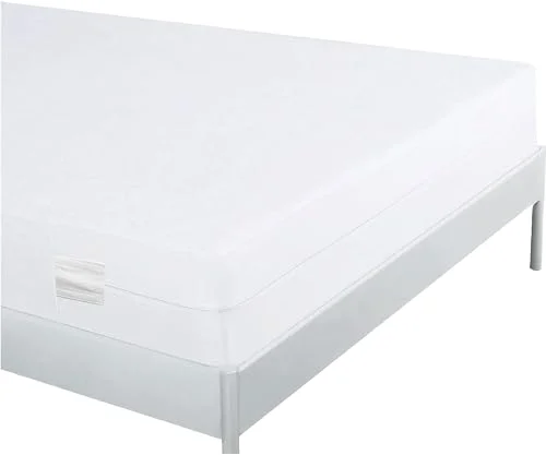 Waterproof-Mattress-Protector-Folding-Mat-Bed-Cover-Printed-Pattern-Plain-Style-Machine-Washable-for-Home-Use