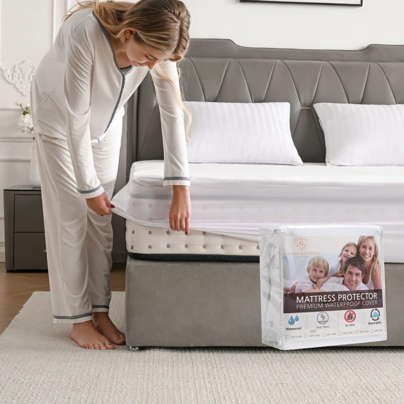Waterproof-Mattress-Protector-Mattress-Cover