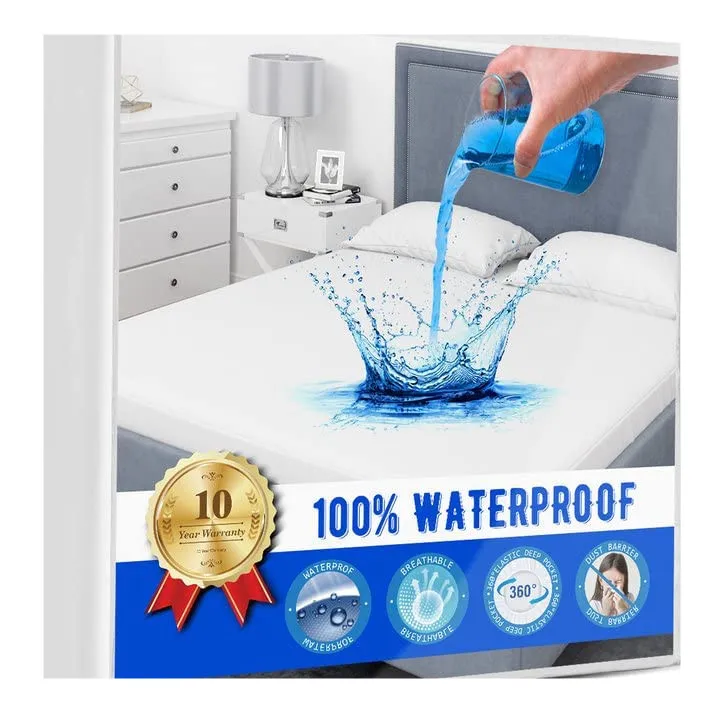 Waterproof-Mattress-Protector-with-Breathable-Cotton-Terry-Top