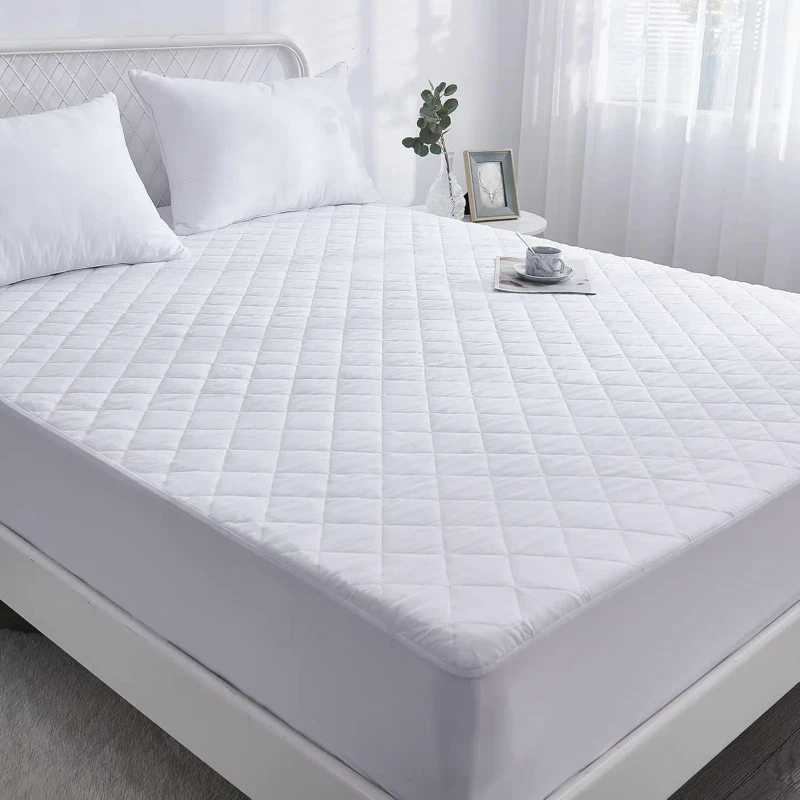 Waterproof-Mattress-Topper-Microfiber-Fabric-for-Adults-Kids-Breathable-for-Home-Hotel