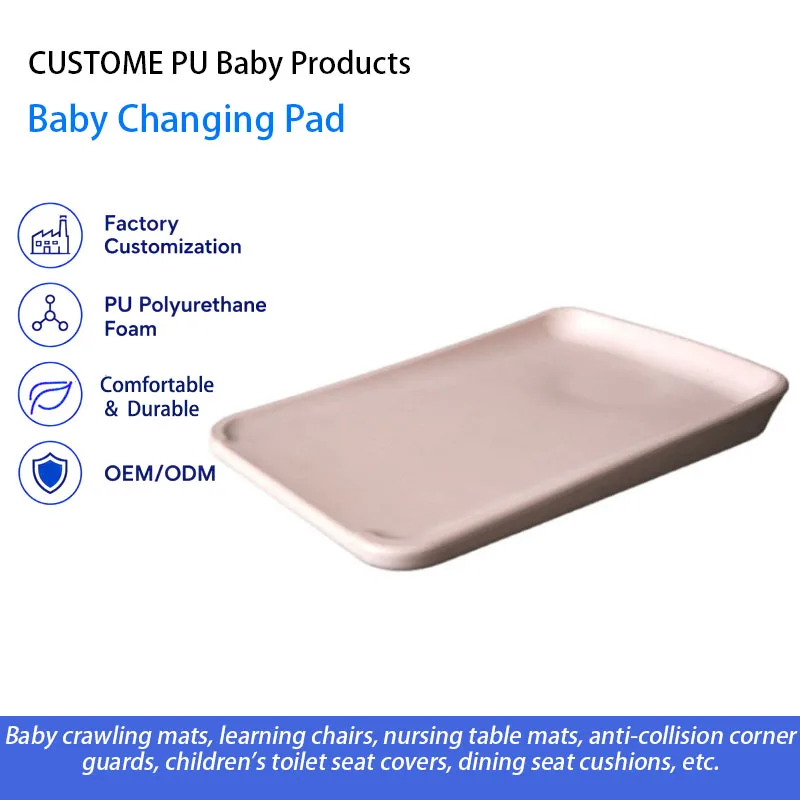 Waterproof-PU-Foam-Pet-Infant-Mat-Baby-Diaper-Changing-Pad-Cover